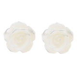 Maxbell Vintage Exquisite Women’s Shell Flower Stud Earrings Wedding Party Jewelry