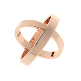 Maxbell Fashion Rose Gold Double Scarf Ring Silk Scarf Buckle Clip Holder Slide Jewelry