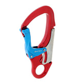 Maxbell 30KN Aluminum Alloy Double Locking Safety Hook - For Outdoor Exploring, Rappelling, Engineering Protection, Aerial Work