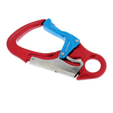 Maxbell 30KN Aluminum Alloy Double Locking Safety Hook - For Outdoor Exploring, Rappelling, Engineering Protection, Aerial Work