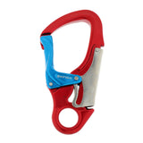 Maxbell 30KN Aluminum Alloy Double Locking Safety Hook - For Outdoor Exploring, Rappelling, Engineering Protection, Aerial Work