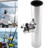 Maxbell 360° Rotation Sea Boats Yacht Fishing Rod Holder Pole Bracket Rack for 3/4" to 1"