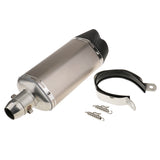 Maxbell Universal 51MM Motorcycle Sliencer Double Exhaust Muffler Pipe Metal