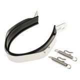 Maxbell Universal 51MM Motorcycle Sliencer Double Exhaust Muffler Pipe Metal