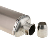 Maxbell Universal 51MM Motorcycle Sliencer Double Exhaust Muffler Pipe Metal