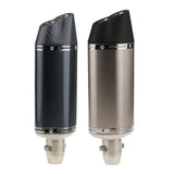 Maxbell Universal 51MM Motorcycle Sliencer Double Exhaust Muffler Pipe Metal