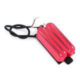 Maxbell Dual Hot Rail Guitar Humbucker Pickup for Fender ST Strat Stratocaster Electric Guitars Pink