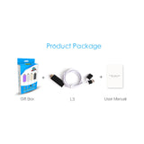 Maxbell 1080P HDTV AV Adapter Cable For iPhone Android Video Converter