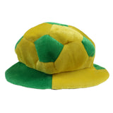 Maxbell Brazil Football Cap Word Cup Football Supporter Fans Fancy Dress Constume