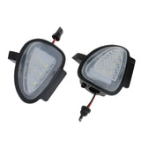 Maxbell 2 Pieces Error Free LED Side Mirror Puddle Lights for Vw Golf 6 Passat B7