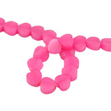 Maxbell Argentina Rhodochrosite Jade Heart Charms Loose Spacer Beads Jewelry Finding