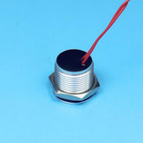 Maxbell 16mm Resetable Flat Head Stainless Steel Push Button Switch