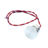 Maxbell 16mm Resetable Flat Head Stainless Steel Push Button Switch