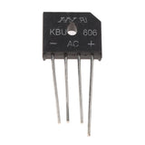 Maxbell GBU606 New Bridge Rectifier Diode 6 Amps 600V Si 4 Pin Though Hole 5 Qut