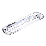 Maxbell 7 Pieces Chrome Car Front Grille Cover Insert Mesh Grill for Jeep Wrangler