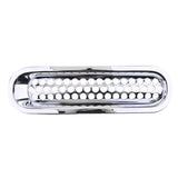 Maxbell 7 Pieces Chrome Car Front Grille Cover Insert Mesh Grill for Jeep Wrangler