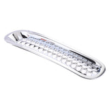 Maxbell 7 Pieces Chrome Car Front Grille Cover Insert Mesh Grill for Jeep Wrangler