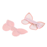 Maxbell Pink Butterfly Design Hair Clips Hair Accessories Headpiece for Girls Kids Children 5-piece