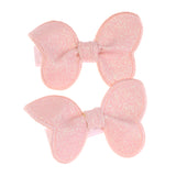 Maxbell Pink Butterfly Design Hair Clips Hair Accessories Headpiece for Girls Kids Children 5-piece