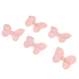 Maxbell Pink Butterfly Design Hair Clips Hair Accessories Headpiece for Girls Kids Children 5-piece