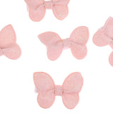 Maxbell Pink Butterfly Design Hair Clips Hair Accessories Headpiece for Girls Kids Children 5-piece