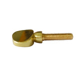 Maxbell 1 Piece Golden Brass Saxophone Neck Tightening Screw Woodwind Instrument Accessory 1.2 x 0.58inch