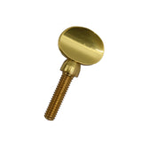 Maxbell 1 Piece Golden Brass Saxophone Neck Tightening Screw Woodwind Instrument Accessory 1.2 x 0.58inch