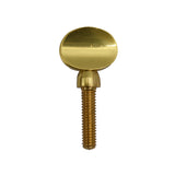 Maxbell 1 Piece Golden Brass Saxophone Neck Tightening Screw Woodwind Instrument Accessory 1.2 x 0.58inch