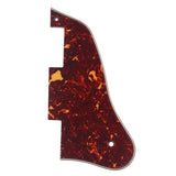 Maxbell Electric Guitar Parts Red Tortoise Pickguard Covers Protector for LP Gb Accessory