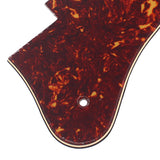 Maxbell Electric Guitar Parts Red Tortoise Pickguard Covers Protector for LP Gb Accessory