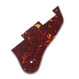 Maxbell Electric Guitar Parts Red Tortoise Pickguard Covers Protector for LP Gb Accessory