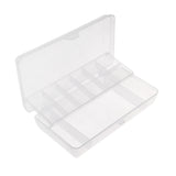 Maxbell 11 Slots Plastic Storage Box Case Home Organizer Earring Jewelry Container Fishing Lure Tackle Box