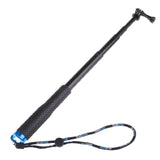 Maxbell 36 inch Pole Extendable Self-timer Selfie Stick Handheld Monopod for Gopro Blue