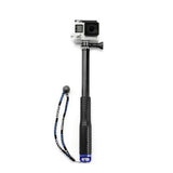 Maxbell 36 inch Pole Extendable Self-timer Selfie Stick Handheld Monopod for Gopro Blue