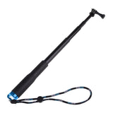 Maxbell 36 inch Pole Extendable Self-timer Selfie Stick Handheld Monopod for Gopro Blue