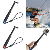 Maxbell 36 inch Pole Extendable Self-timer Selfie Stick Handheld Monopod for Gopro Blue