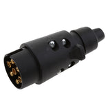 Maxbell 7 Pin 12V Plastic Trailer Caravan Boat Truck Towing Electric Plug Connector