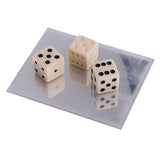 Maxbell Magic Trick Game Mirror Dice Illusion Magic Props Gift for Beginners and Kid