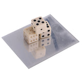 Maxbell Magic Trick Game Mirror Dice Illusion Magic Props Gift for Beginners and Kid