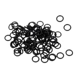 Maxbell 100pcs Carp Fishing Rig Ring O Shaped Rig Rings Quick Change Line Lure Connector