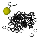 Maxbell 100pcs Carp Fishing Rig Ring O Shaped Rig Rings Quick Change Line Lure Connector