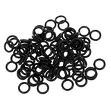 Maxbell 100pcs Carp Fishing Rig Ring O Shaped Rig Rings Quick Change Line Lure Connector