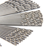 Maxbell Precision Assorted 50 Pieces High Speed Titanium Twist Drill Bit Set