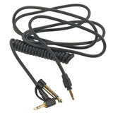 Maxbell Replacement Aux Auxiliary Cable Wire Cord for Monster Solo Beats Studio Headphones By Dr Dre Solo Studio Solohd Headphones Cable Black