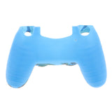 Maxbell Anti-slip Silicone Cover Case Protection Sleeve for Sony PS4 Gamepad Grip Blue