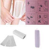 Maxbell 100 Pieces Nonwoven Hair Removal Paper Depilatory Wax Strips Epilator Waxing