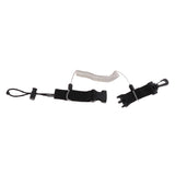 Maxbell Safety Coiled Scuba Diving Camera Lanyard Webbing Strap Quick Release Buckle Holder w/ Swivel Clip Snap