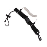 Maxbell Safety Coiled Scuba Diving Camera Lanyard Webbing Strap Quick Release Buckle Holder w/ Swivel Clip Snap