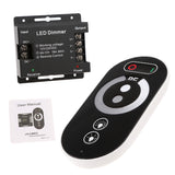 Maxbell DC 24V/12V Single Color LED Strips Remote Controller Stepless Dimmer with Touch Screen