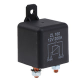 Maxbell 4Pin Over 200A 12V Dual Battery Isolator Relay Start On/Off Car Power Switch